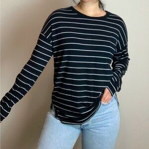 Rails Striped Cozy Sweater Size Small
